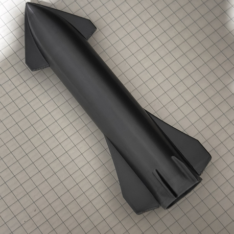 Starship SpaceX Masa Dekoru